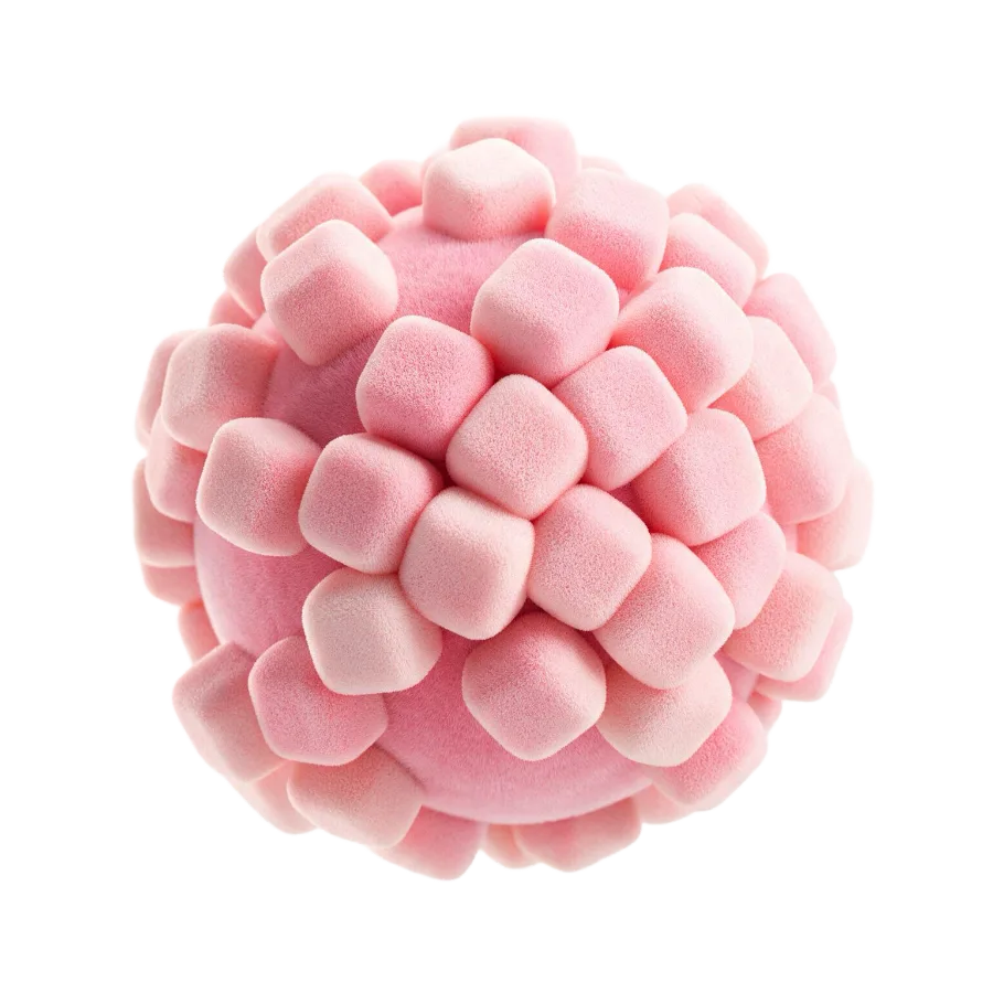 Berry sphere — pink