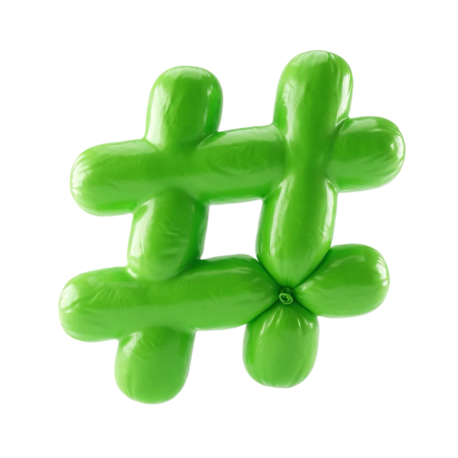 Hash — green